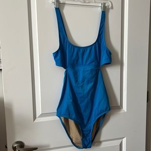 J. Crew One piece with cut outs, Swim size 14